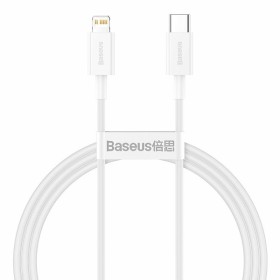 Baseus Superior Series Type-C to iP PD 20W 1m Wht