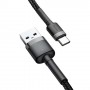 Baseus Cafule Braided Type-C Cable 3.0A 0.5m Grey