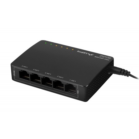 Lanberg 4Port Gigabit PoE Switch 4 PoE +1 Uplink 60W