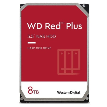 Western Digital HDD 3.5'' RED PLUS NAS 8TB WD80EFPX