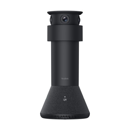 Yealnik MTower Center-View Intelligent Triple-Eye Tabletop Camera with Microphone for Connecting with MeetingBar A40/A50