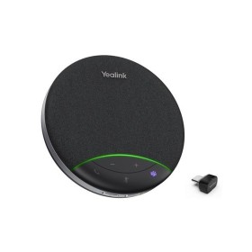 Yealink Speakerphone USB & Bluetooth Portable with AI Microphone 4m Voice Pickup & BT Dongle SP92 USB-C/A
