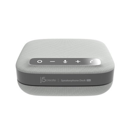 j5create Conference Speakerphone USB-C Dock Pro Dual 4K RJ45/USB/PD/MST JCDS337