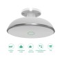 Yealink Conferencing Microphone Wired Ceiling PoE 360° 8m Voice Pickup for UVC84, MeetingBarA20/A30 VCM38