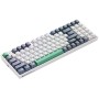 Machenike K500-B94 White Mechanical Gaming Keyboard 94 Red Switch Keys