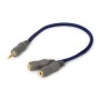 Techlink WiresNX 3.5mm to 2x3.5mm skts 0.3m 690020