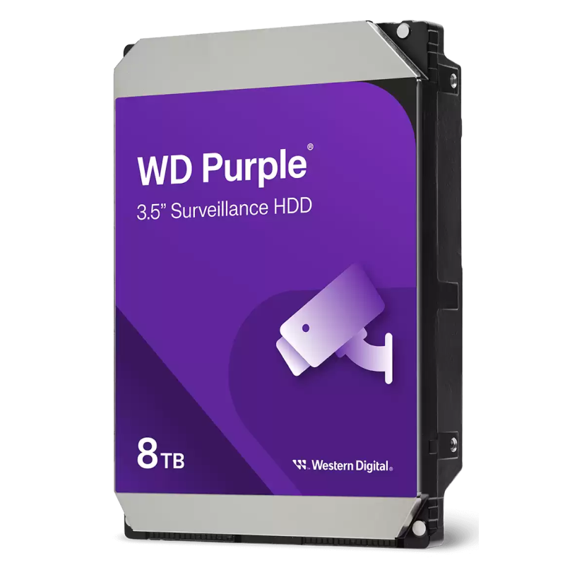 Western Digital HDD 3.5'' PURPLE CCTV 8TB WD85PURZ