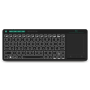 Rii Mini Keyboard Wireless 2.4GHz & Bluetooth with Large Touchpad & Media Keys RGB K18S