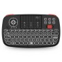 Rii Mini Keyboard Wireless 2.4GHz & Bluetooth with Touchpad, Scrollwheel, Media & L/R Keys i4