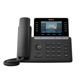Yealink IP Phone Desktop PoE 4.3'' Gigabit, Color Screen, USB, Expansion, Bluetooth & Wi-Fi SIP-T74W