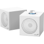 Genius PC Speakers 2.0 USB Audio 4W RMS USB-A+C SP-HF300U White