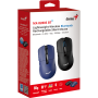 Genius Mouse Wireless+BT Rechargeable & Lightweight 3200dpi NX-8280S Blue