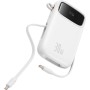 Baseus Powerbank 30W 20000mAh Display QPow 2 White
