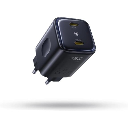 Baseus Charger Wall 45W 2x TYPE C PicoGo AN13 EU Cosmic Black