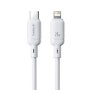 Baseus Cable Lightning to USB-C Silky Series 1.0m White