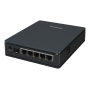 MikroTik Router Wi-Fi 6 hAP ax S AX2400 5xGbE/2.5G SFP/PoE In-Out/USB E62IUG