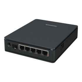 MikroTik Router Wi-Fi 6 hAP ax S AX2400 5xGbE/2.5G SFP/PoE In-Out/USB E62IUG