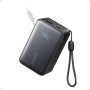 Anker Mobile Powerbank 10000 45W Built-In USB-C Cable Black