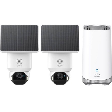 Anker Eufy Security Camera Kit E42 2 x 4K PTZ + Solar Panel + HB3