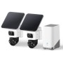 Anker Eufy Security Camera Kit S4 2 x 4K PTZ + Solar Panel + HB3