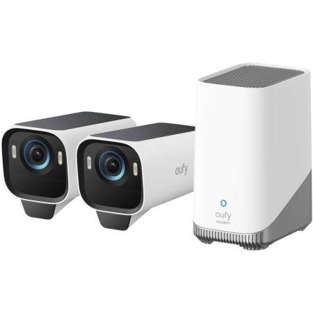 Anker Eufy Security Camera Kit S3 Pro 2 x 4K Bullet + Solar + HB3