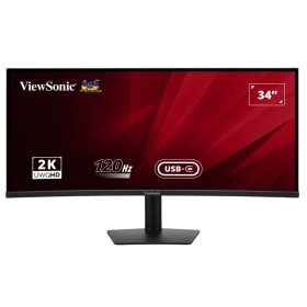 Viewsonic Monitor VA 34'' UWQHD IPS Curved UltraWide 120Hz USB-C Hub/PD/Speakers VA3420C
