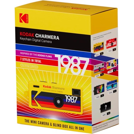 Kodak Charmera Keychain Digital Camera 1.6 Megapixels, Micro SD Card Slot, SD Card not included.