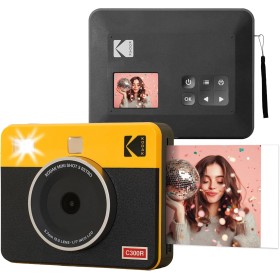 Kodak Instant Camera & Printer RETRO Mini Shot 3 Yellow 3x3 (8 sheets)