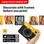 Kodak Instant Camera & Printer RETRO Mini Shot 3 Yellow 3x3 (8 sheets)