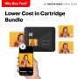 Kodak Instant Camera & Printer ERA Mini Shot 3 MS300B Black (3x3)