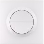 Sonoff Zigbee Smart Wall Mechanical Switch 1-Button 2 Gang White With Matter (no neutral)