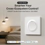 Sonoff Smart Wall Mechanical Switch 1-Button 2 Gang White With Matter