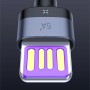 Baseus Cafule HW Type-C Cable 5A 1m Grey-Black
