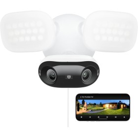 Reolink POE IP Outdoor Camera Panoramic Ultra-Wide View 4K Elite Floodlight