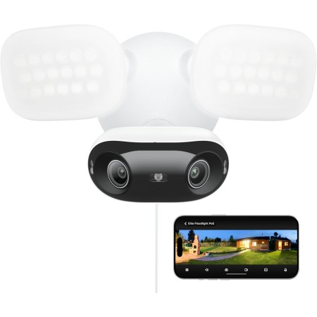 Reolink POE IP Outdoor Camera Panoramic Ultra-Wide View 4K Elite Floodlight