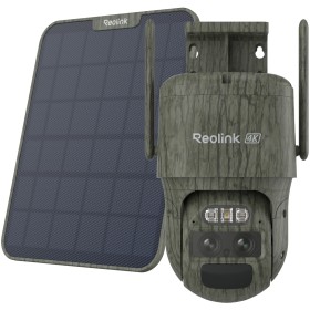 Reolink BP4G Outdoor Battery Camera 4K Trackmix LTE (G770-C) (Camo) Bundle