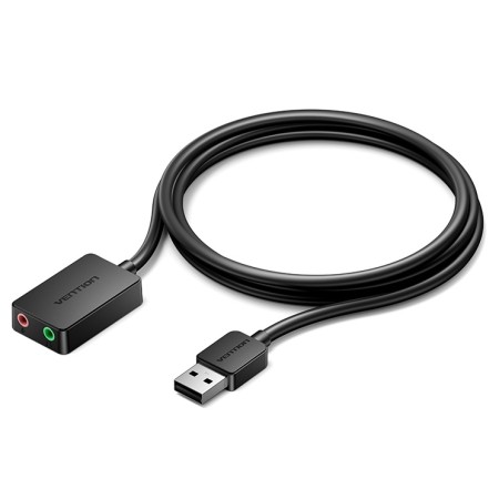 Vention AUDIO CONVERTER USB-A to 2x3.5mm 1.0m Cable CDYBF