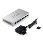 Zyxel Switch Gigabit Ethernet Managed 8-Port Metal UK Plug GS1200-8V3