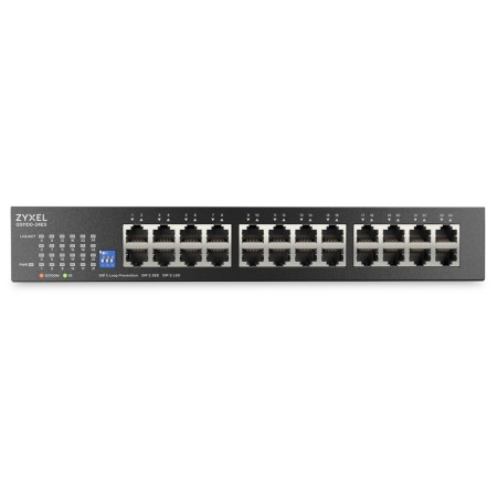 Zyxel Switch Gigabit Ethernet 24-Port R/M UK Plug GS1100-24ES