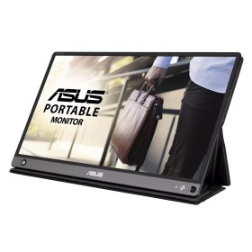 ASUS Monitor Portable ZenScreen GO 15.6" FHD IPS Built-in Battery Foldable Smart Case HDMI USB-C Speakers MB16AHP