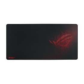 ASUS Gaming Mouse Pad ROG Sheath XL 900x440x3mm Smooth Gliding Fabric Anti-Fray Stitched Edges Non-Slip Red Rubber Base