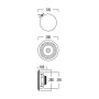 Artsound HAPPI HPRO820 Round Speakers 8'' 120W (pair)