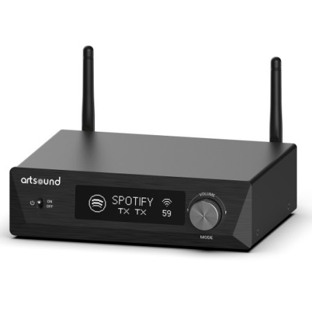 Artsound Smart Evo Multiroom Audio Amplifier 2x80W AirPlay2 HDMI/USB/BT
