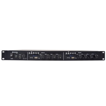 Adastra A14 2 x Independent Stereo Zones Amplifier x 200W per Zone & 2x Media Players BT/USB/FM 953.414UK