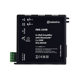 Adastra IWA230B In-Wall Bluetooth Amp 2x30W@4ohm 953.083UK