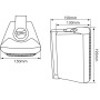 Adastra BC4W 4'' Indoor Speakers White 100.901UK (PAIR)
