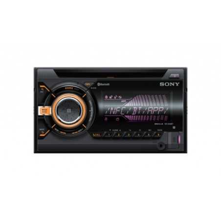 Sony WX-900BT 220W Bluetooth Black car media receiver