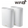 ASUS ZenWiFi AX Hybrid XP4 Wi-Fi 6 Powerline Mesh System 2pk White