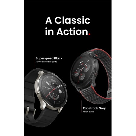 Amazfit GTR 4 SmartWatch Racetrack Grey