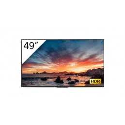 Sony FWD-49X80H/T signage display 123.2 cm (48.5") IPS 4K Ultra HD Digital signage flat panel Black